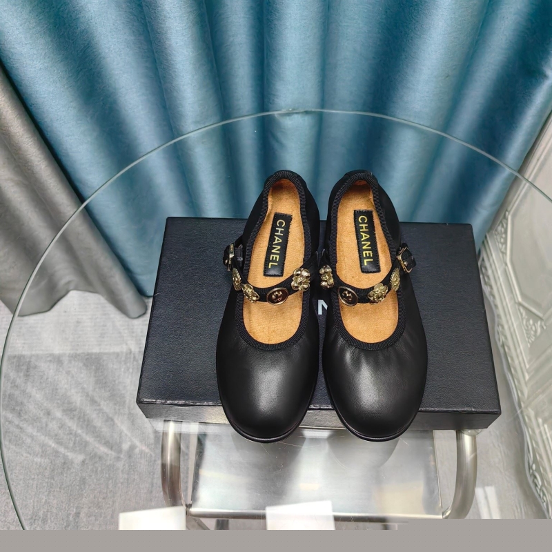 Ch*el flat shoes